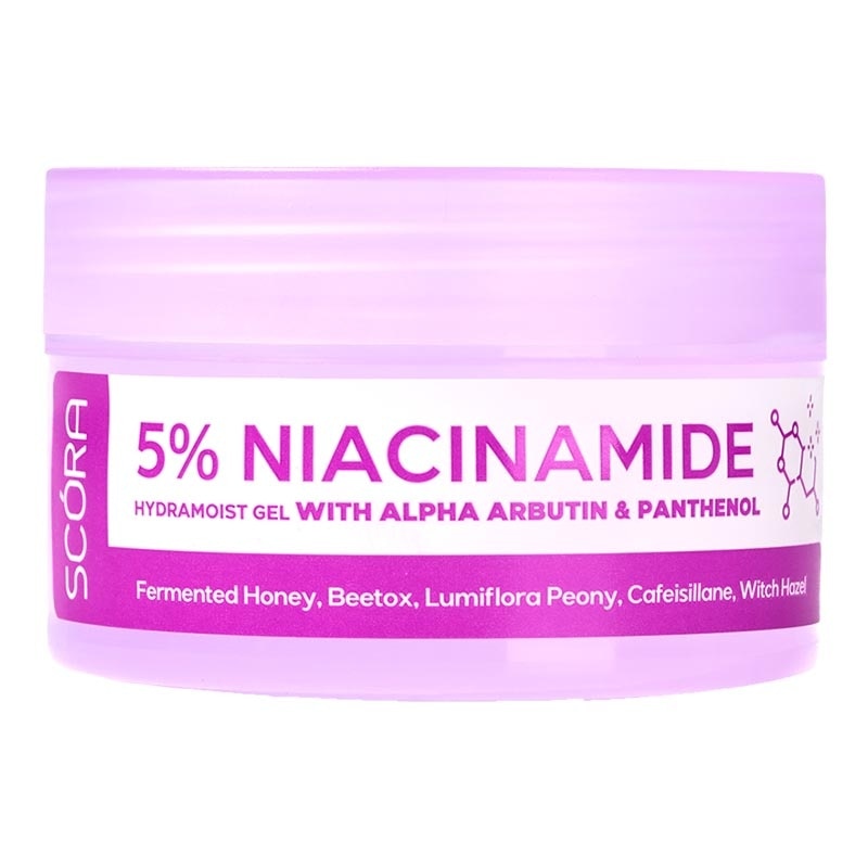 Scora 5% Niacinamide Hydramoist Gel with Alpha-Arbutin & Panthenol 45ml
