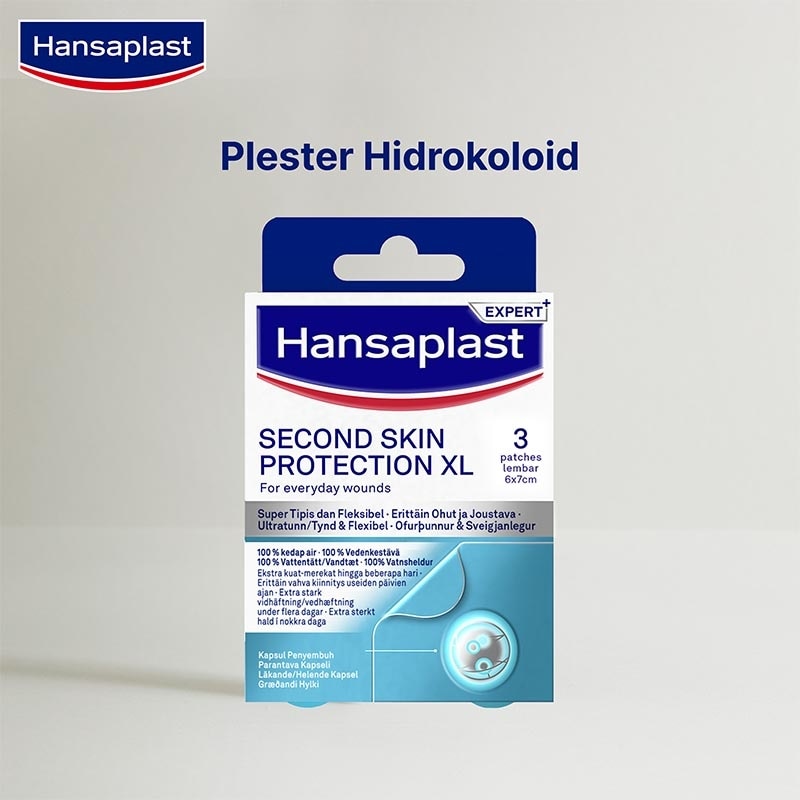 Hansaplast Second Skin Protection XL 3'S