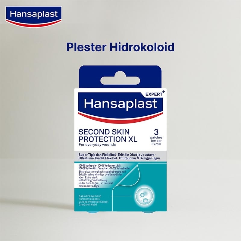 Hansaplast Second Skin Protection XL 3'S