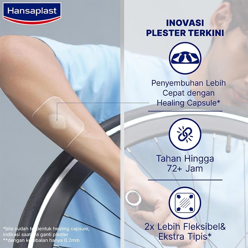 Hansaplast Second Skin Protection XL 3'S