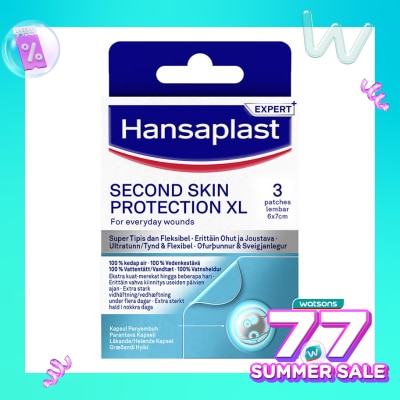 HANSAPLAST Hansaplast Second Skin Protection XL 3'S
