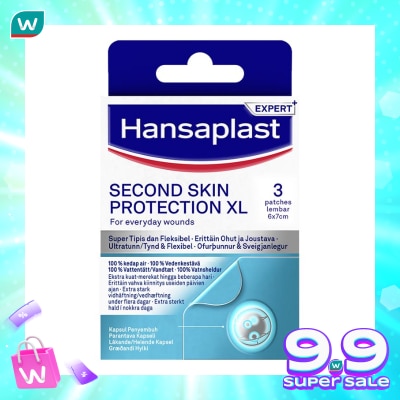 HANSAPLAST Hansaplast Second Skin Protection XL 3'S