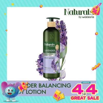 NATURALS BY WATSONS - Lavender Balancing Body Lotion 490ml