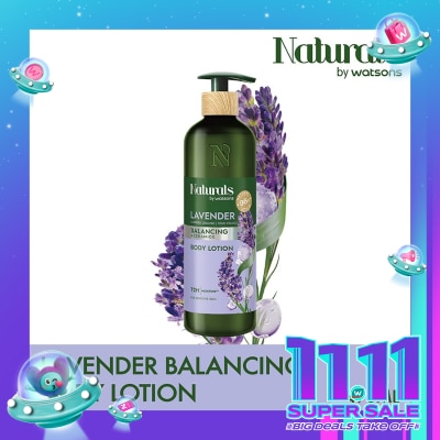 NATURALS BY WS Lavender Balancing Body Lotion 490ml