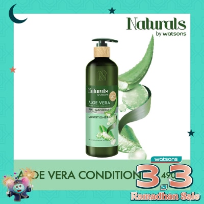 NATURALS BY WATSONS Aloe Vera Conditioner 490ml