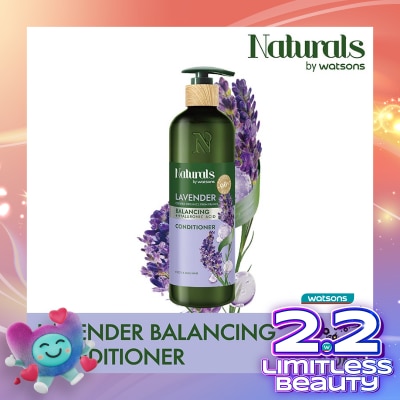 NATURALS BY WATSONS Lavender Balancing Conditioner 490ml