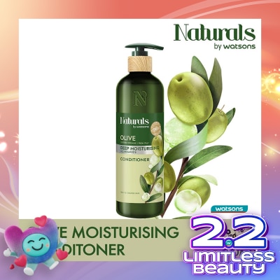 NATURALS BY WATSONS Olive Deep Moisturising Conditioner 490ml