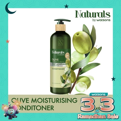 NATURALS BY WATSONS Olive Deep Moisturising Conditioner 490ml