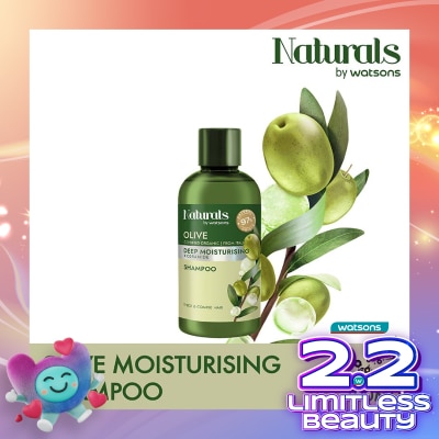 NATURALS BY WATSONS Olive Deep Moisturising Shampoo 100ml