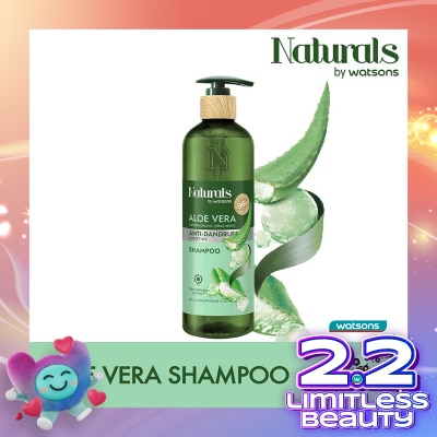 NATURALS BY WATSONS Aloe Vera Shampoo 490ml
