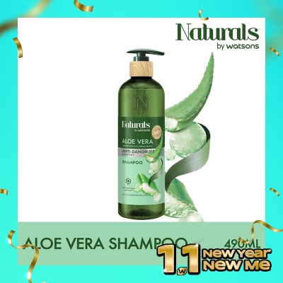 NATURALS BY WATSONS Aloe Vera Shampoo 490ml