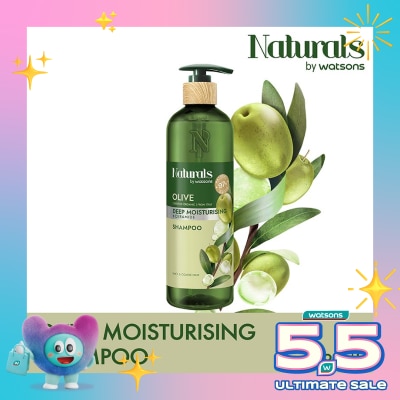 NATURALS BY WS - Olive Deep Moisturising Shampoo 490ml