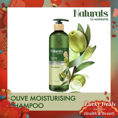 NATURALS BY WS Olive Deep Moisturising Shampoo 490ml