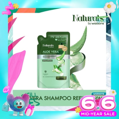 NATURALS BY WATSONS - Aloe Vera Shampoo Refill 450ml