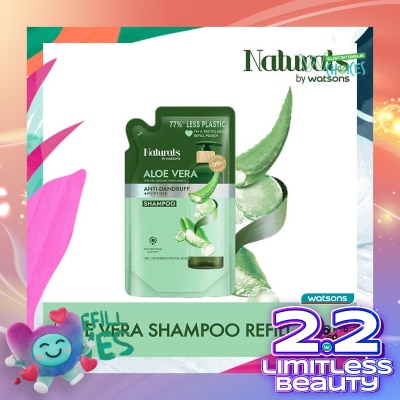 NATURALS BY WATSONS Aloe Vera Shampoo Refill 450ml