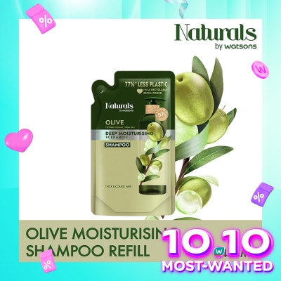 NATURALS BY WS Olive Deep Moisturising Shampoo Refill 450ml