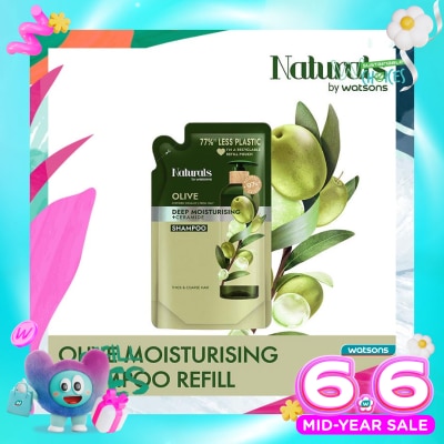 NATURALS BY WS - Olive Deep Moisturising Shampoo Refill 450ml