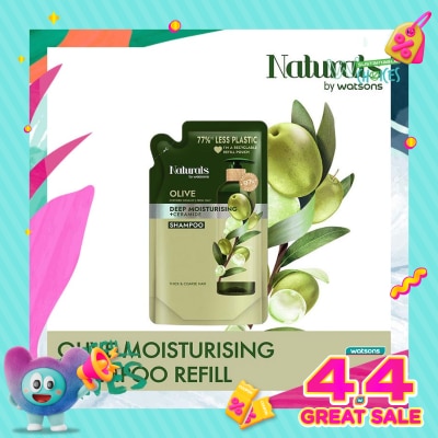 NATURALS BY WATSONS - Olive Deep Moisturising Shampoo Refill 450ml