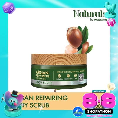 NATURALS BY WATSONS - Argan Repairing Body Scrub 200ml image