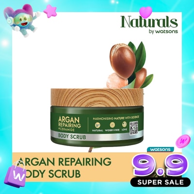 NATURALS BY WATSONS - Argan Repairing Body Scrub 200ml image