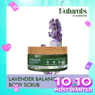 NATURALS BY WS Lavender Balancing Body Scrub 200g