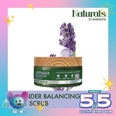 NATURALS BY WS - Lavender Balancing Body Scrub 200g