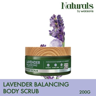 NATURALS BY WS Lavender Balancing Body Scrub 200g