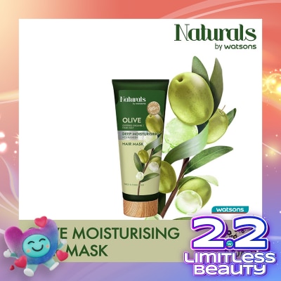 NATURALS BY WATSONS Olive Deep Moisturising Hair Mask 200ml