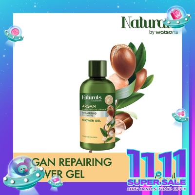 NATURALS BY WATSONS Argan Repairing Shower Gel 100ml