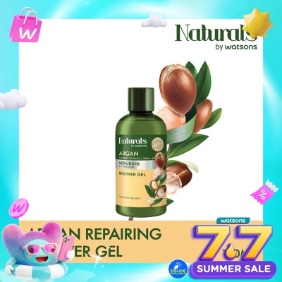 NATURALS BY WATSONS - Argan Repairing Shower Gel 100ml
