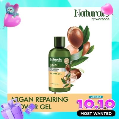 NATURALS BY WATSONS Argan Repairing Shower Gel 100ml image