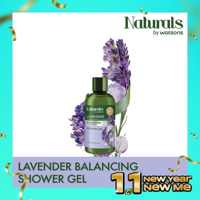 NATURALS BY WATSONS Lavender Balancing Shower Gel 100ml