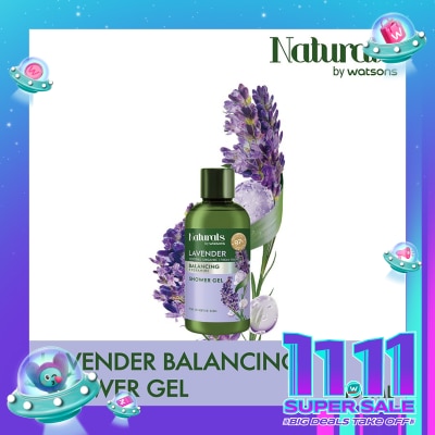 NATURALS BY WATSONS Lavender Balancing Shower Gel 100ml