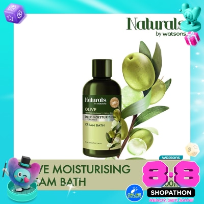 NATURALS BY WS - Olive Deep Moisturising Cream Bath 100ml image