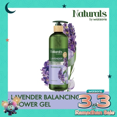 NATURALS BY WS Lavender Balancing Shower Gel 490ml