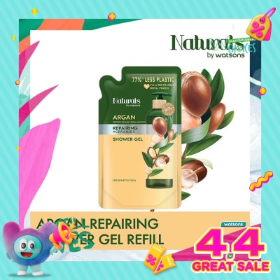 NATURALS BY WATSONS - Argan Repairing Shower Gel Refill 450ml