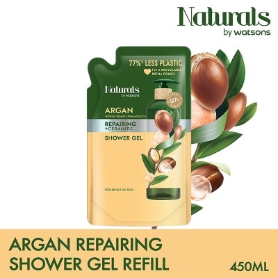 NATURALS BY WS Argan Repairing Shower Gel Refill 450ml