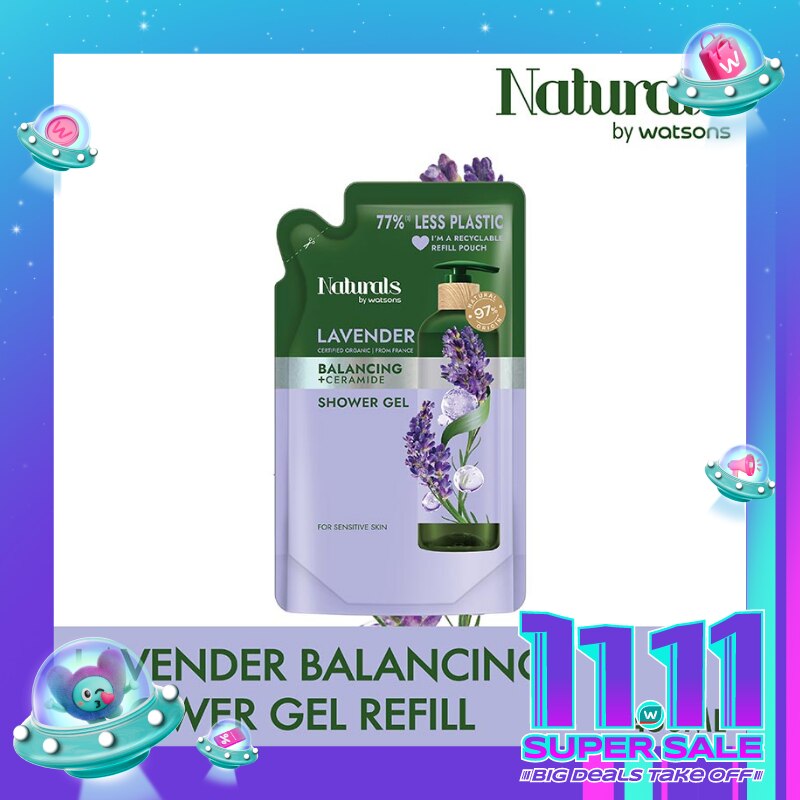 Lavender Balancing Shower Gel Refill 450ml