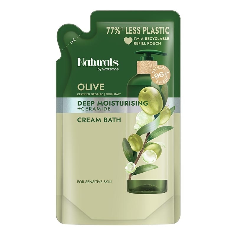 Olive Deep Moisturising Cream Bath Refill 450ml
