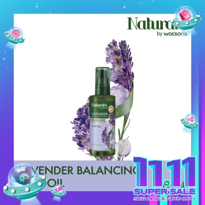 NATURALS BY WS Lavender Balancing Hair Oil 100ml