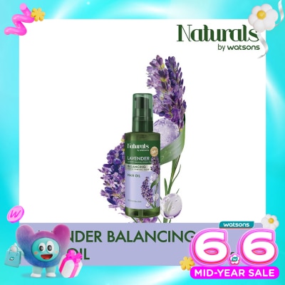 NATURALS BY WATSONS - Lavender Balancing Hair Oil 100ml