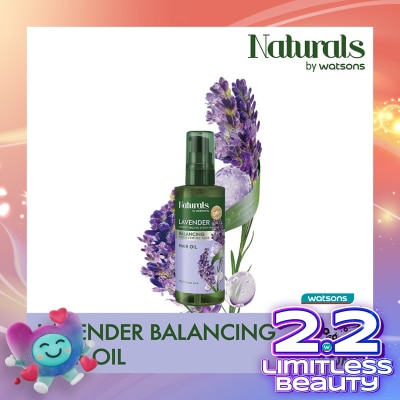 NATURALS BY WATSONS Lavender Balancing Hair Oil 100ml