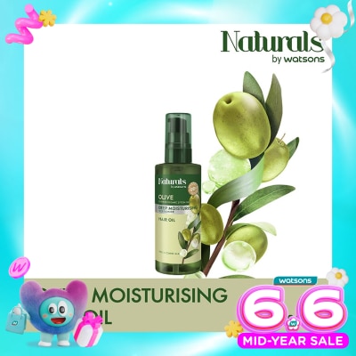 NATURALS BY WATSONS - Olive Deep Moisturising Hair Oil 100ml