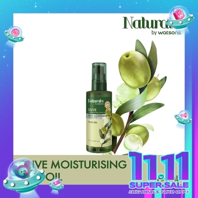 NATURALS BY WATSONS Olive Deep Moisturising Hair Oil 100ml