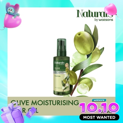 NATURALS BY WATSONS Olive Deep Moisturising Hair Oil 100ml image