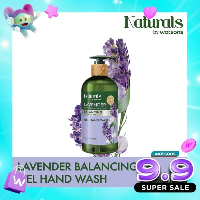 NATURALS BY WATSONS - Lavender Balancing Gel Hand Wash 400ml image