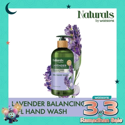 NATURALS BY WS Lavender Balancing Gel Hand Wash 400ml