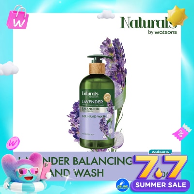 NATURALS BY WATSONS - Lavender Balancing Gel Hand Wash 400ml