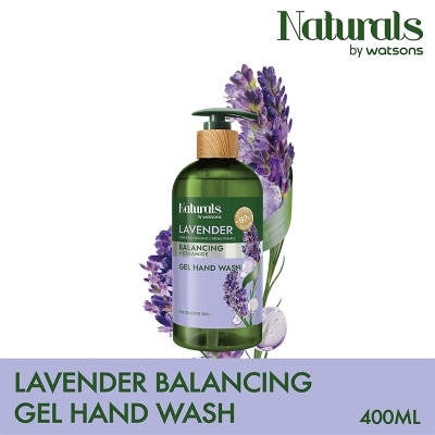 NATURALS BY WS Lavender Balancing Gel Hand Wash 400ml