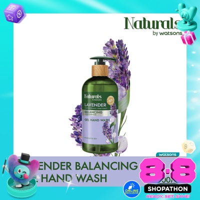 NATURALS BY WATSONS - Lavender Balancing Gel Hand Wash 400ml image